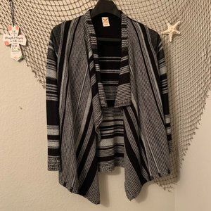 Faded Glory S - Drape Front Cardigan Sweater